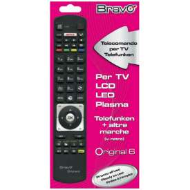 TELECOMANDO COMPATIBILE FEDELMENTE RIPRODOTTO PER TV TELEFUNKEN (FUNZIONA ANCHE PER SHARP-VESTEL-OKI-SABA-TOSHIBA) BRAVO ORIGINAL 6 90202052 TELECOMANDO COMPATIBILE FEDELMENTE RIPRODOTTO PER TV TELEFUNKEN (FUNZIONA ANCHE PER SHARP-VESTEL-OKI-SABA-TOSHIBA) BRAVO ORIGINAL 6 90202052
