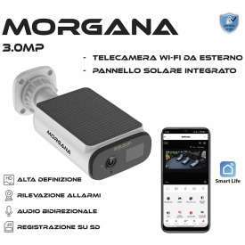 Alternative view of TELECAMERA WI-FI APP TUYA DA ESTERNO CON PANNELLO SOLARE INTEGRATO 3.0MP ALTA DEFINIZIONE MORGANA BRAVO 92902908