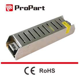 ALIMENTATORE SCATOLATO SLIM IP20 24V 60W 2.5A 160X38X32MM PROPART