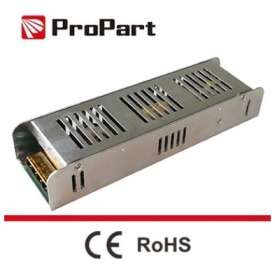ALIMENTATORE SLIM IP20 24V 250W 10A SIZE: 223X65X40 MM