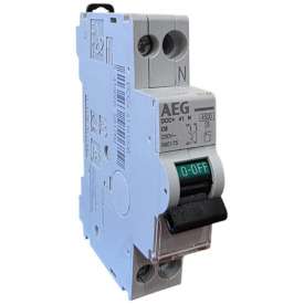 INTERRUTTORE MAGNETOTERMICO AEG 1P+N 10A 4,5KA 695176