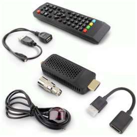 Alternative view of DECODER DIGITALE TERRESTRE STICK MINI DVB-T2 HD HDMI HEVC H265 10 BIT TELECOMANDO 2 IN 1 METRONIC