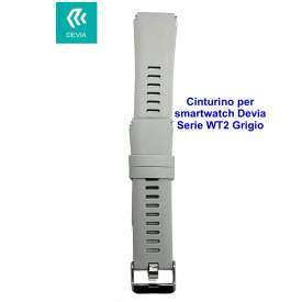 Cinturino per smartwatch Devia Serie WT2 Grigio