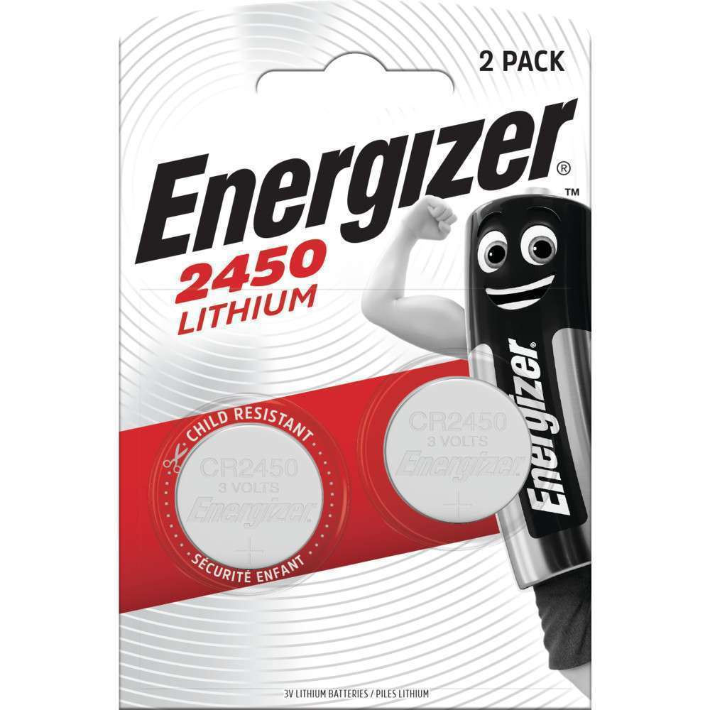 PILA CR2450 3V BLISTER 2 PEZZI ENERGIZER 1 PILA CR2450 3V BLISTER 2 PEZZI ENERGIZER