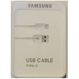 CAVO USB ORIGINALE PER SAMSUNG CONNETTORE TYPE C BIANCO 1.2 METRI