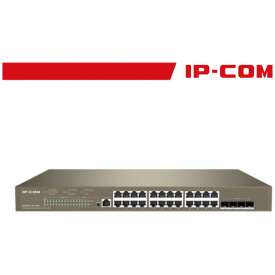 Switch Giga PoE cloud manaL3-28 port(24GE PoE+4port 10G SFP+)P | G5328XP-24-410W