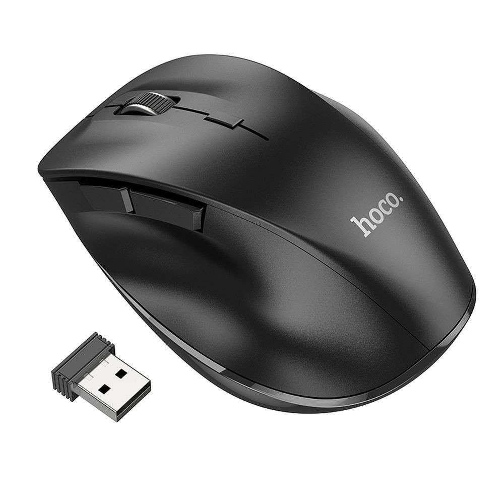 MOUSE WIRELESS 2.4G 1600 DPI GM24 HOCO NERO 1 MOUSE WIRELESS 2.4G 1600 DPI GM24 HOCO NERO