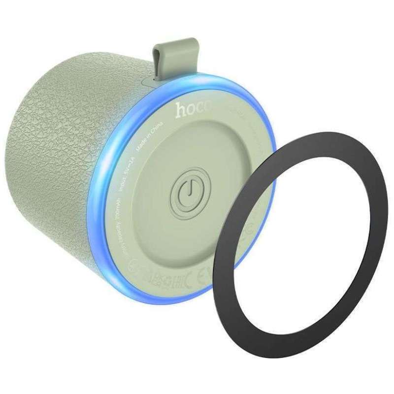 Alternative view of ALTOPARLANTE WIRELESS 8W 4H  CON AGGANCIO MAGSAFE HOCO HC49 VERDE