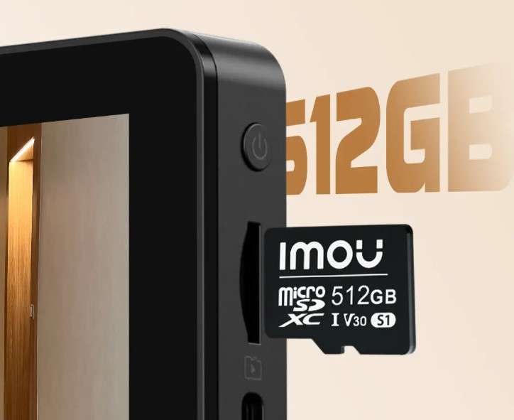 SPIONCINO PER PORTA TELECAMERA VIDEO WI-FI VD1 5MP CON SCHERMO INTERNO 4,3" IMOU 5 SPIONCINO PER PORTA TELECAMERA VIDEO WI-FI VD1 5MP CON SCHERMO INTERNO 4,3" IMOU - immagine 5