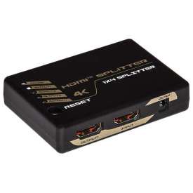 SPLITTER SDOPPIATORE HDMI 1X4 4K CON HDCP