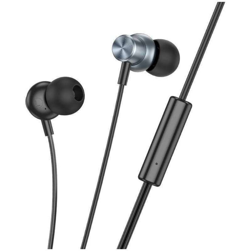 AURICOLARE CON MICROFONOE TASTO DI RISPOSTA CON JACK 3,5MM M112 HOCO NERO AURICOLARE CON MICROFONOE TASTO DI RISPOSTA CON JACK 3,5MM M112 HOCO NERO