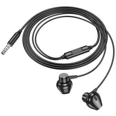 AURICOLARE STEREO CON MICROFONO M125 HOCO NERO 5 M125N 1