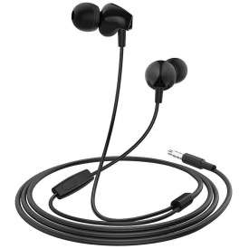 Alternative view of AURICOLARE CON MICROFONO M60 JACK 3,5MM NERO HOCO