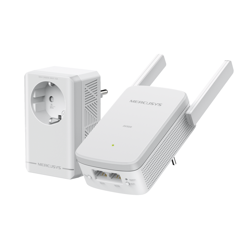 Mercusys AV600 Powerline N300 Wi-Fi Kit - MP315 KIT 1 Mercusys AV600 Powerline N300 Wi-Fi Kit - MP315 KIT