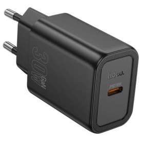 CARICABATTERIE DA RETE TIPO C N62 NERO PD30W QC3.0, FCP, AFC HOCO