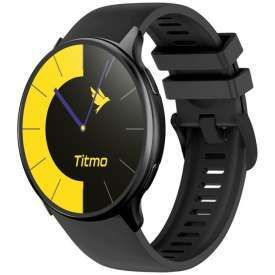 SMARTWATCH ROTONDO E DISPAY AMOLED CON RISPOSTA ALLA CHIAMATA + FUNZIONI SPORT + NOTIFICHE APP E MESSAGGI TITMO O-200