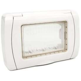 PLACCA AUTOPORANTE PER 3 POSTI  ELETTROCANALI EASY SE60500B