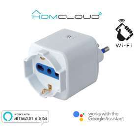Presa Intelligente Wi-Fi 16A italiana bipasso-schuko