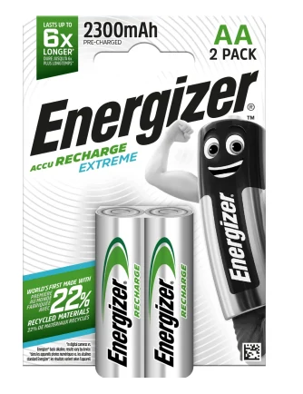 BLISTER 2 STILO RICARICABILI 2300MA ENERGIZER 1 BLISTER 2 STILO RICARICABILI 2300MA ENERGIZER