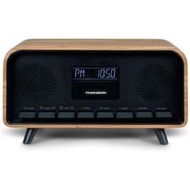RADIOSVEGLIA VINTAGE CON DISPLAY + BLUETOOTH + RADIO FM 30W USC-C T038891 RT850BT THOMSON