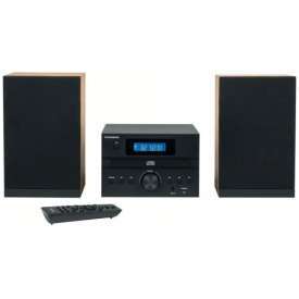 Alternative view of ALTOPARLANTE MICRO HI-FI IN LEGNO CON RADIO CD/MP3/USB 50W THOMSON MIC123BT