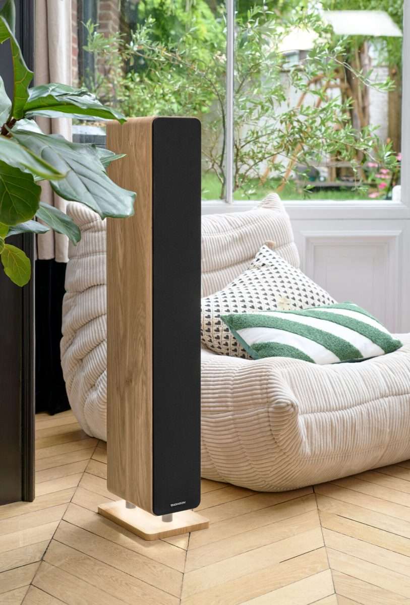 ALTOPARLANTE A TORRE BLUETOOTH IN LEGNO 120 WATT DS702 THOMSON 4 ALTOPARLANTE A TORRE BLUETOOTH IN LEGNO 120 WATT DS702 THOMSON - immagine 4