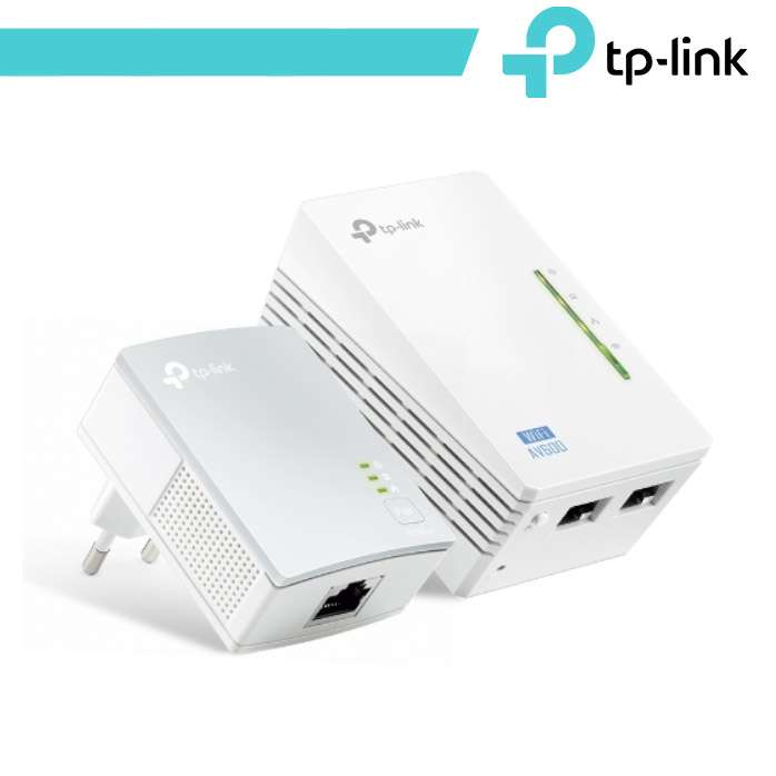 TP-Link Kit 2 powerline WiFi 2.4 GHz AV600 2+1 porte LAN - TL-WPA4220 KIT 1 TP-Link Kit 2 powerline WiFi 2.4 GHz AV600 2+1 porte LAN - TL-WPA4220 KIT