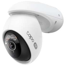 Tapo Telecamera di sicurezza Wi-Fi 4K 8MP panoramica/inclinabile per esterno