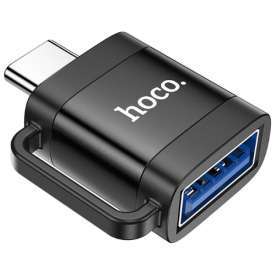 ADATTATORE  OTG DA TIPO C( MASCHIO) A USB-A(FEMMINA) 3A FEMMINA UA31C HOCO