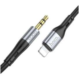 CAVO AUX AUDIO DA JACK 3,5MM A TIPO C 1MT NERO UPA22 HOCO CAVO AUX AUDIO DA JACK 3,5MM A TIPO C 1MT NERO UPA22 HOCO