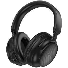 Alternative view of CUFFIE BLUETOOTH CLASSICA W53 NERO CON INGRESSO AUX HOCO