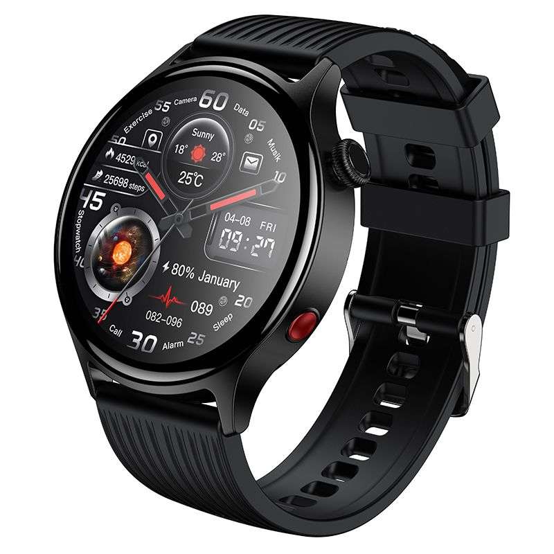 SMARTWATCH SPORT CON FUNZIONE CHIAMATE 1.39" CARDIO BENESSERE IP67 Y46 HOCO NERO 1 SMARTWATCH SPORT CON FUNZIONE CHIAMATE 1.39" CARDIO BENESSERE IP67 Y46 HOCO NERO
