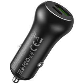 Alternative view of CARICABATTERIA DA AUTO TIPO C POWER DELIVERY PD20W + USB QC3.0 Z38 HOCO