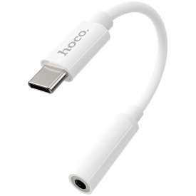 ADATTATORE/ CONVERTITORE AUDIO TIPO C – JACK 3,5MM HOCO LS30 BIANCO